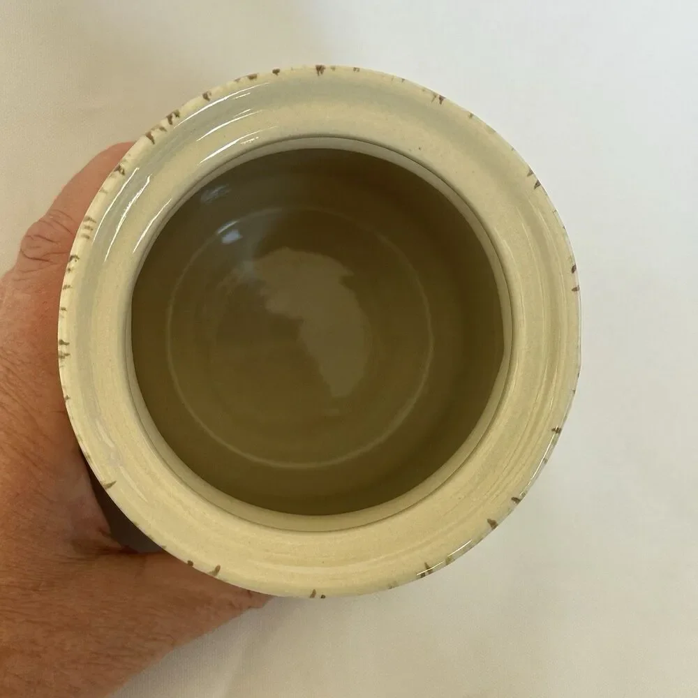 Mulberry Home Collection TROPIC TROPICAL PALM Lidded Rubber Seal 6.5